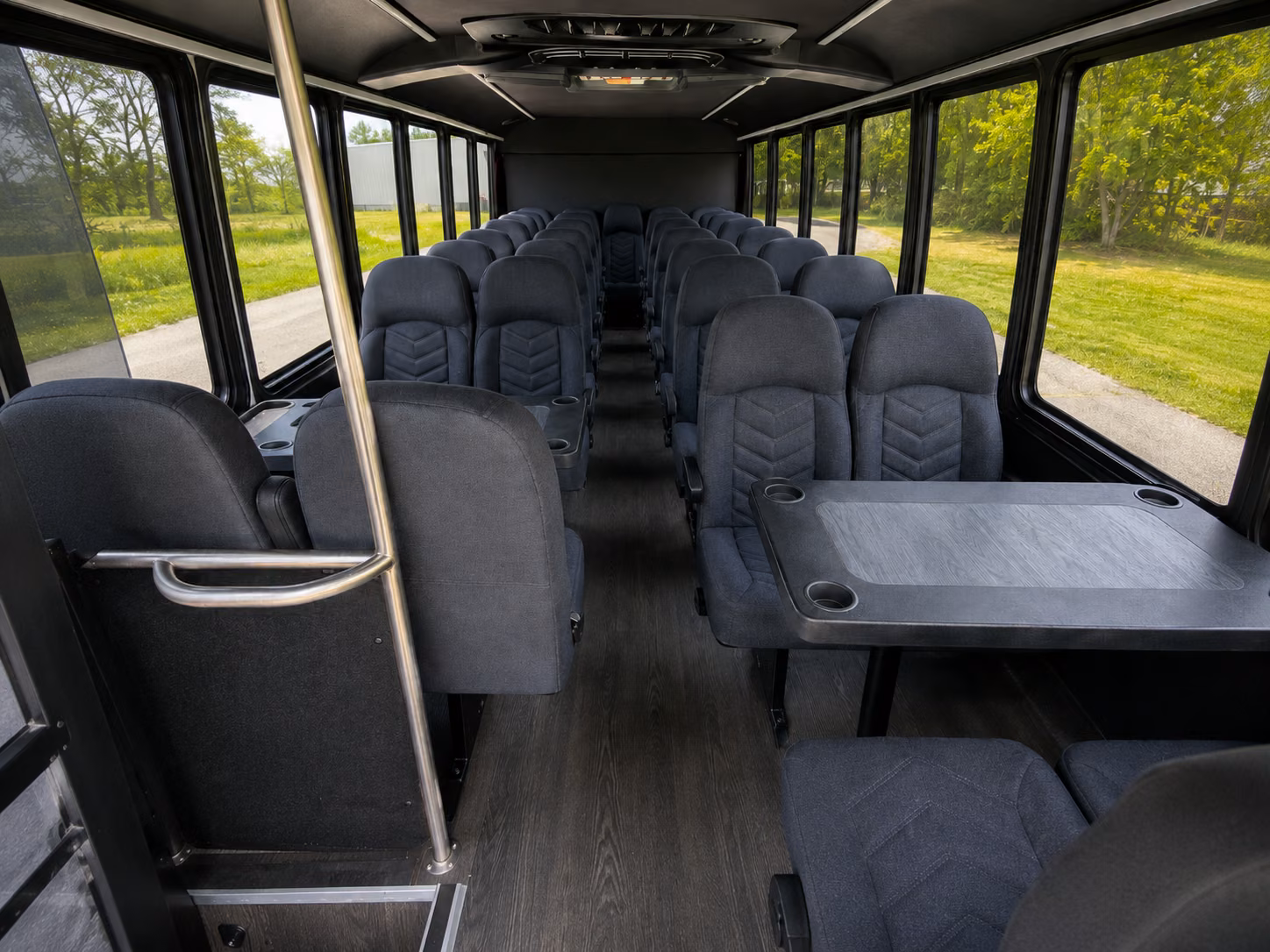 cape coral 18 passenger minibus inside