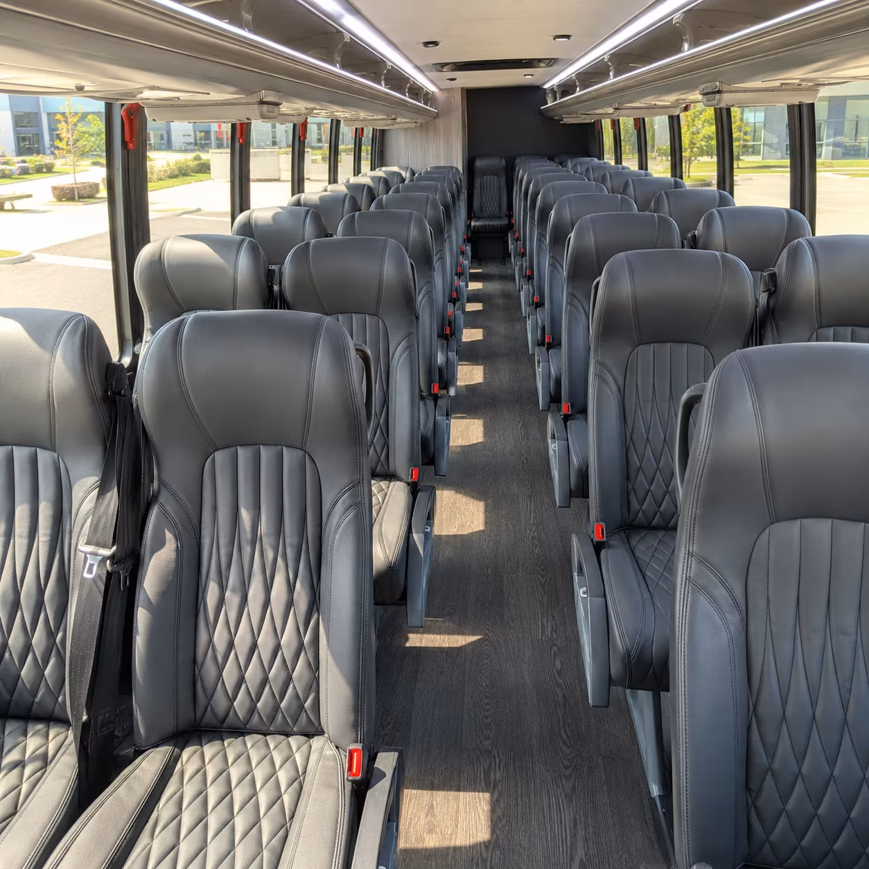cape coral 25 passenger minibus inside