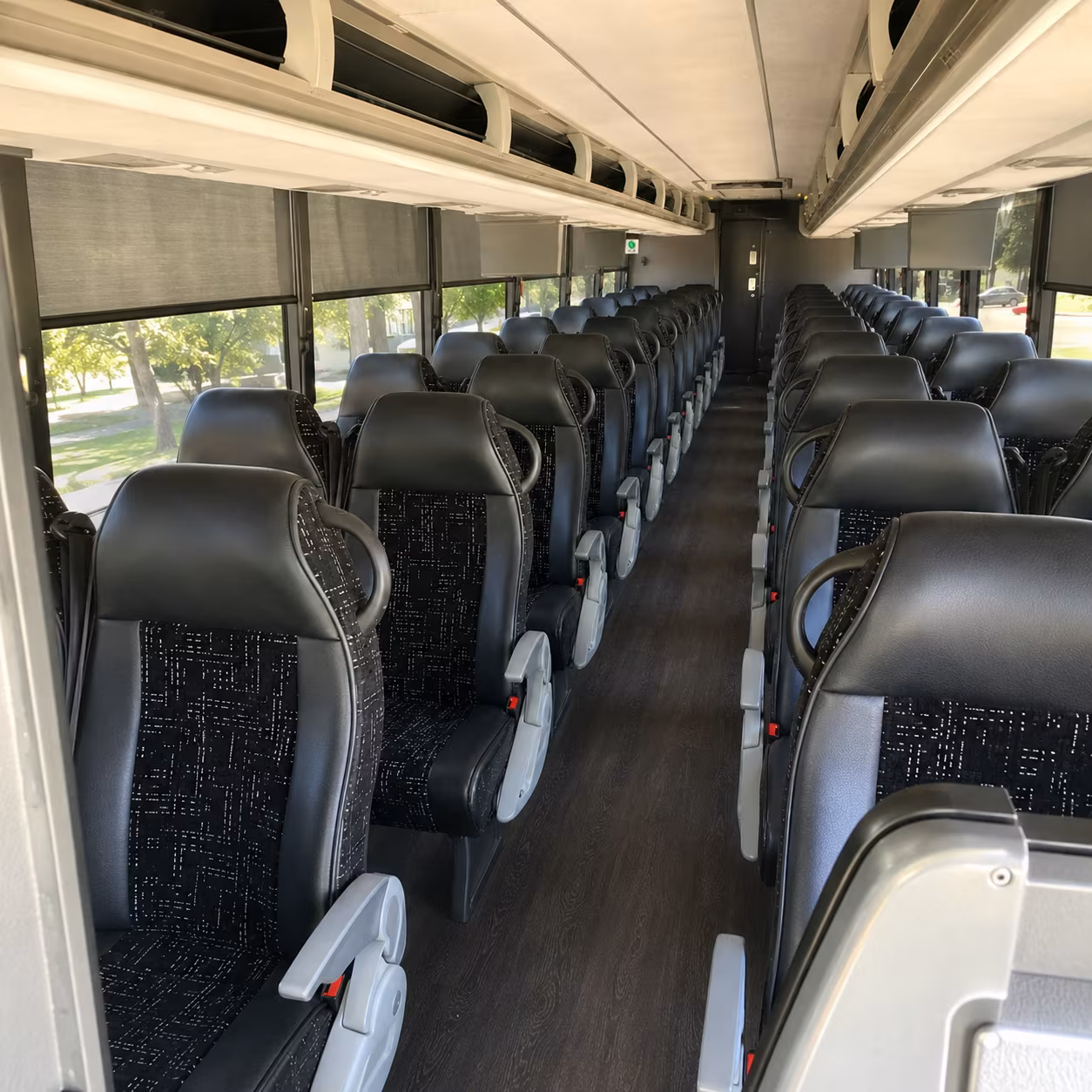 cape coral charter bus interior