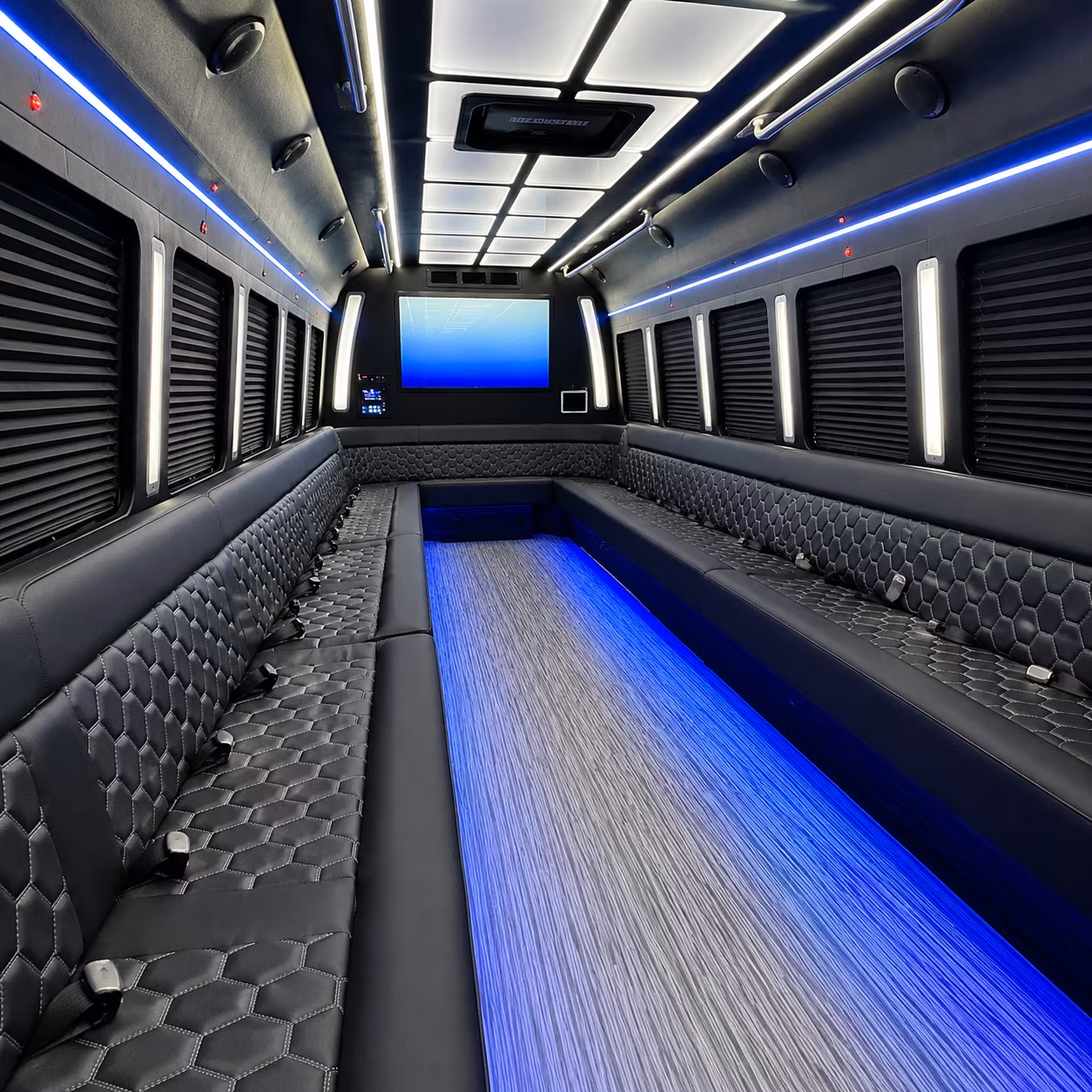 cape coral party bus inside
