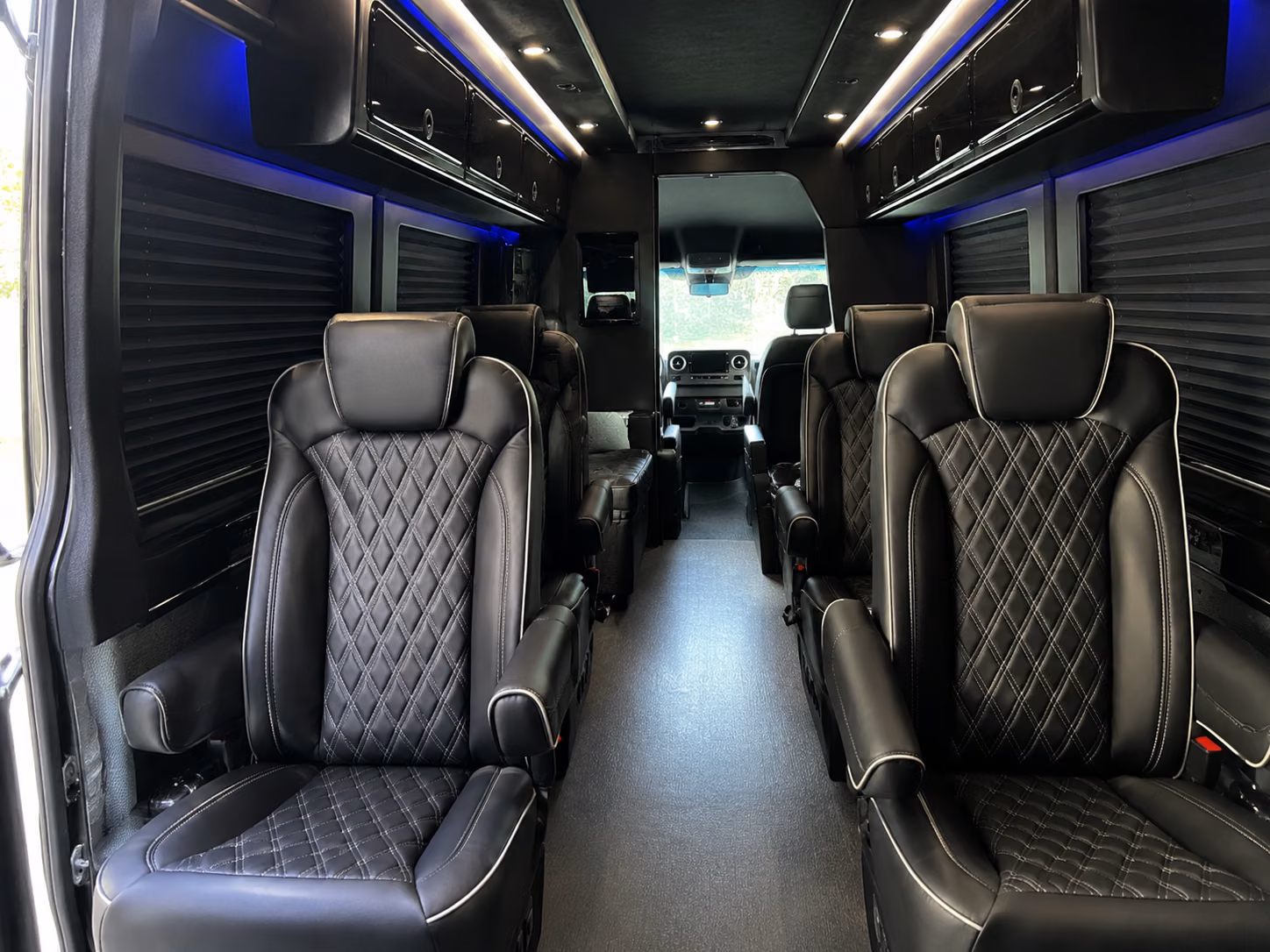 cape coral sprinter van with driver inside